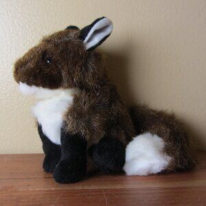plush folkmanis fox finger puppet (W6363)